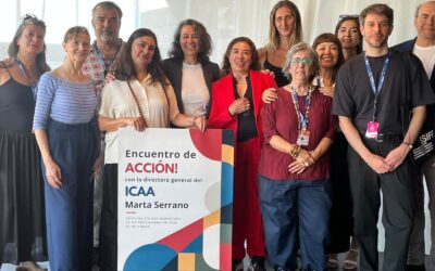ENCUENTRO DE ACCIÓN CON LA DIRECTORA DEL ICAA MARTA SERRANO